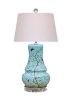 Beatrice Lamp in Spa Blue Porcelain