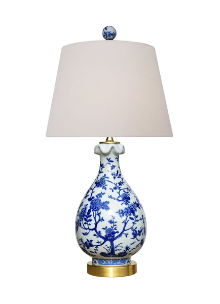 Ruth Lamp in Blue and White Porcelain